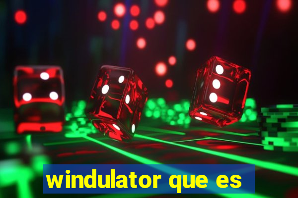 windulator que es